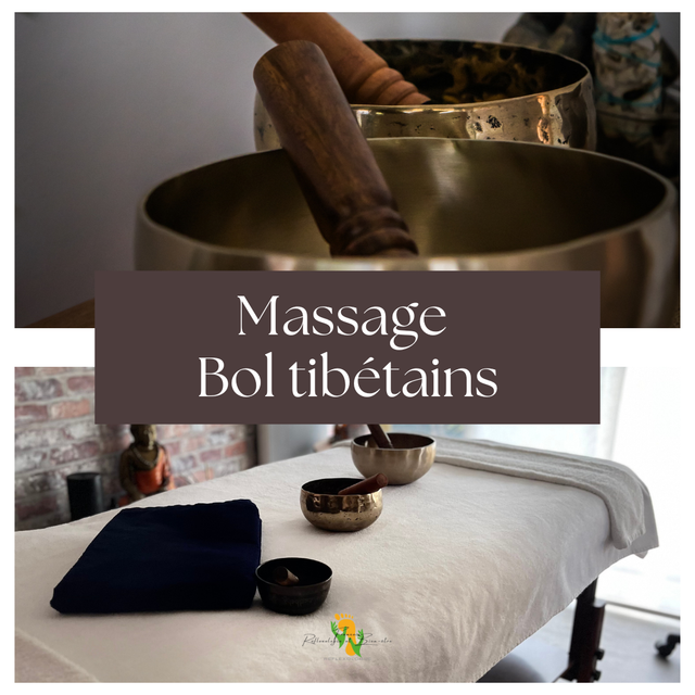 Séance Massage sonore aux bols tibétains
