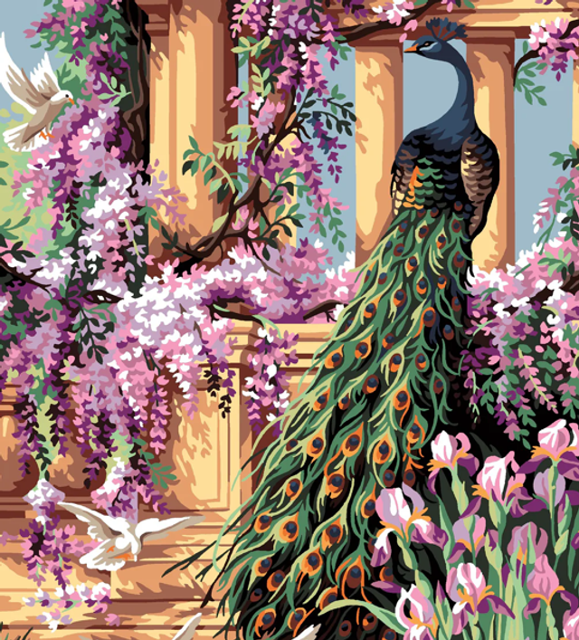 Royal Paris A Corner of Paradise Tapestry Canvas