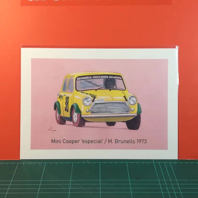 Artimotor prints - A4 1973 Mini Cooper especial – Miquel Brunells