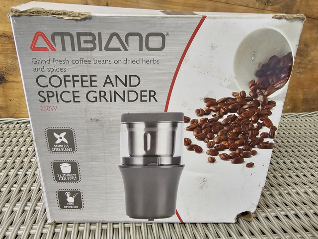 Ambiano coffee and spice grinder
