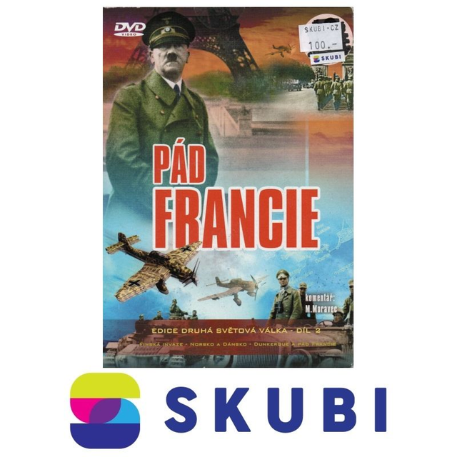 DVD Pád Francie - česky