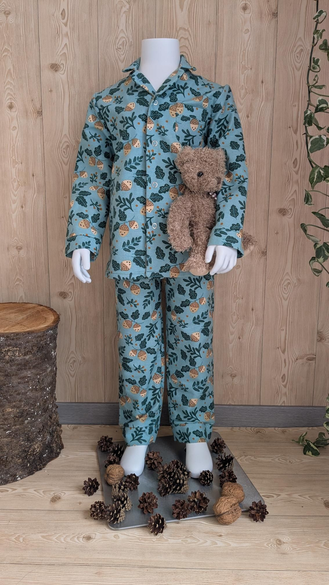 Pyjama deux pièces en flanelle 