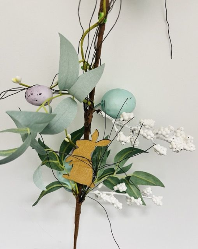 Easter Stem  With Bunny