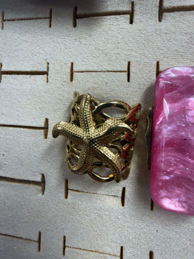 Bague étoile de mer