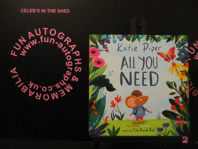 Katie Piper 'All You Need' Authentic Autographed Paperback Book (2)