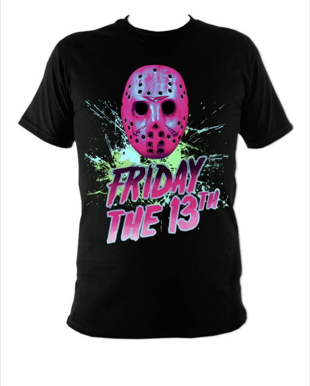 Friday the 13th Neon T-shirt 