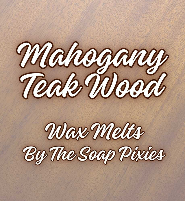 Mahogany Teak Wood Wax Melt (50g Clamshell)