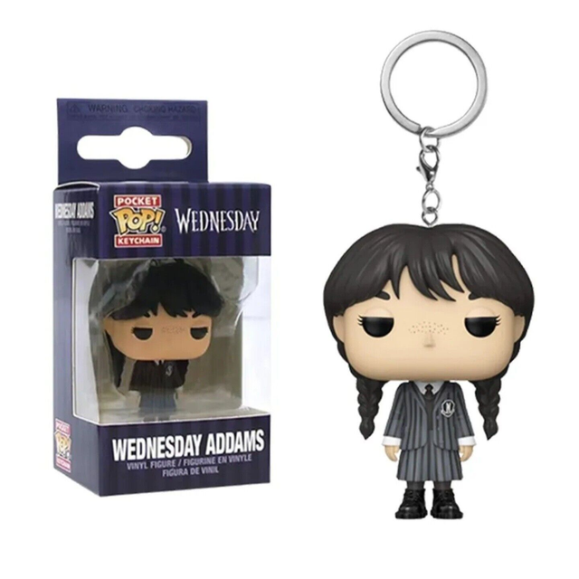 Wednesday: Wednesday Addams Pop! Keychain 