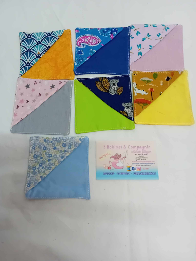 marque page en tissu 