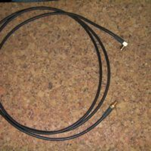 Jumper coax 50 ohm RADIALL, 2 m “SMA” Male 90 –“SMA” Female