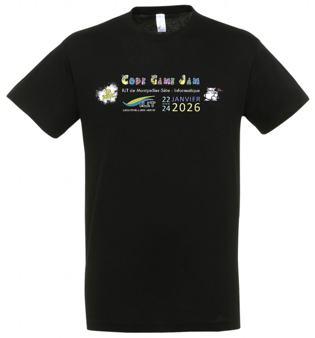 T-Shirt  - Code Game Jam  - Classique 2026