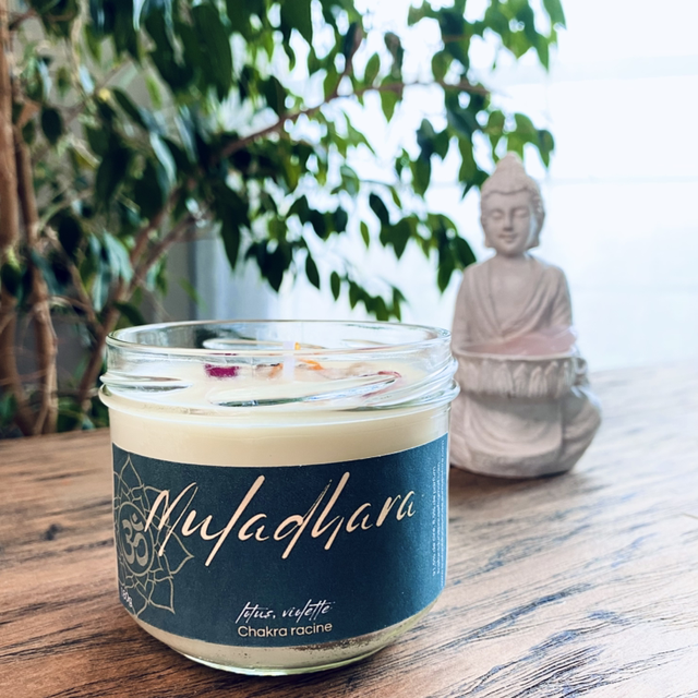 Bougie MULADHARA - Chakra racine
