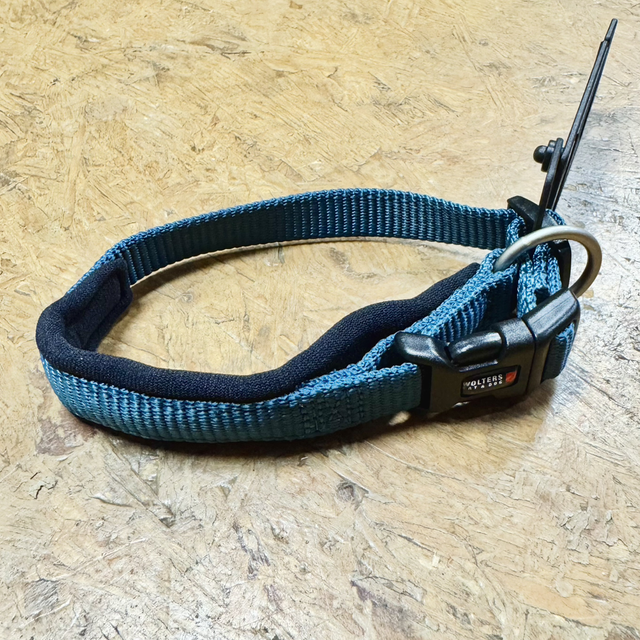 Wolters Professional Comfort Halsband - Farbe: Petrol/Schwarz