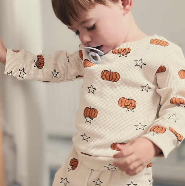 Pumpkin lounge set - 18-24 months 