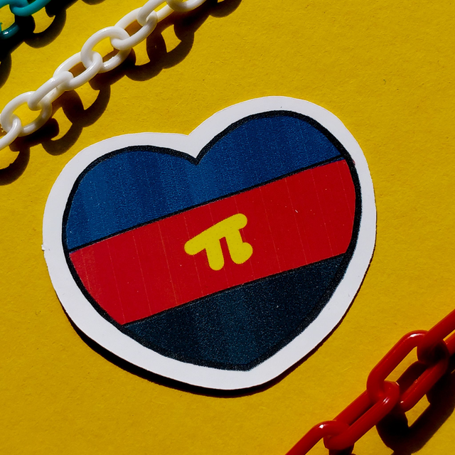 Polyam - Heart - Sticker - [SKR-PO-H]