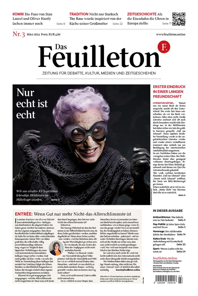 Einzelbestellung Ausgabe 3 - März 2024 inkl. Postversand