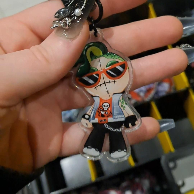 Snake Boyfriend Acrylic Keychain