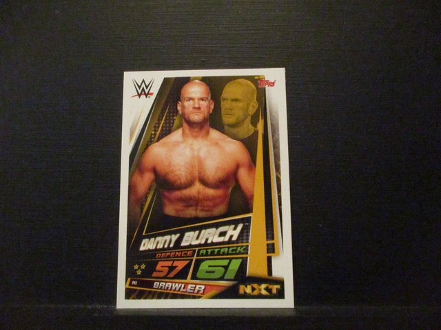 Danny Burch - NXT Slam Attax Universe Original Trading Card #111