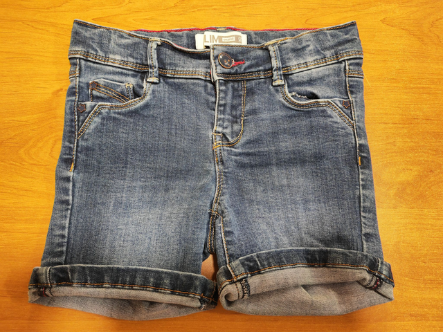 Short jean 8 ans