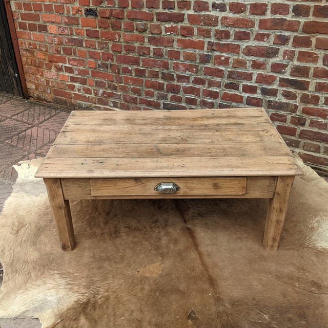 Table basse en chêne