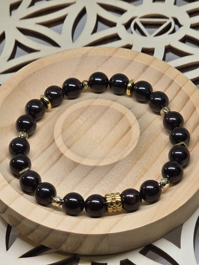 Bracelet Grenat Almandin 0,8 cm