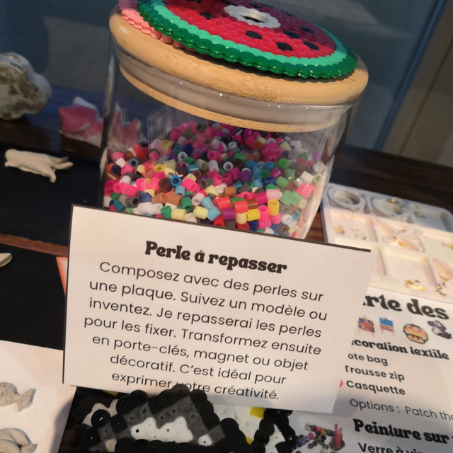 001AA.Adhérent.Perle à repasser