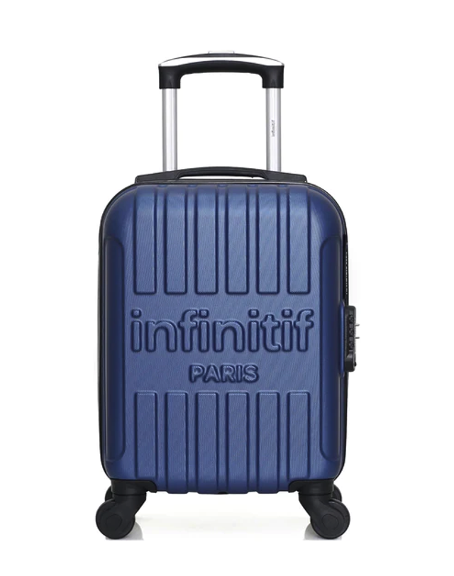 VALISE CABINE RIGIDE XXS LOW COST bleu marine