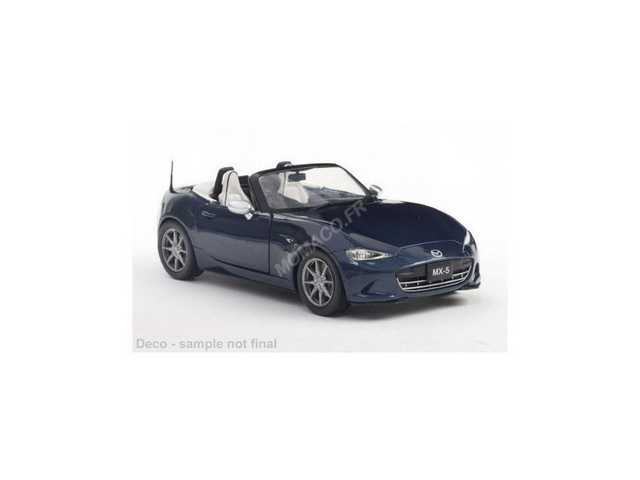 MAZDA MX-5 2019 BLEU FONCE WHITEBOX 124251 1/24