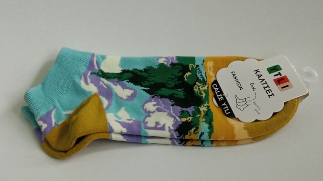 ΚΑΛΤΣΕΣ ΚΟΝΤΕΣ UNISEX ΜΕ ΘΕΜΑ ΤΟΠΙΟ