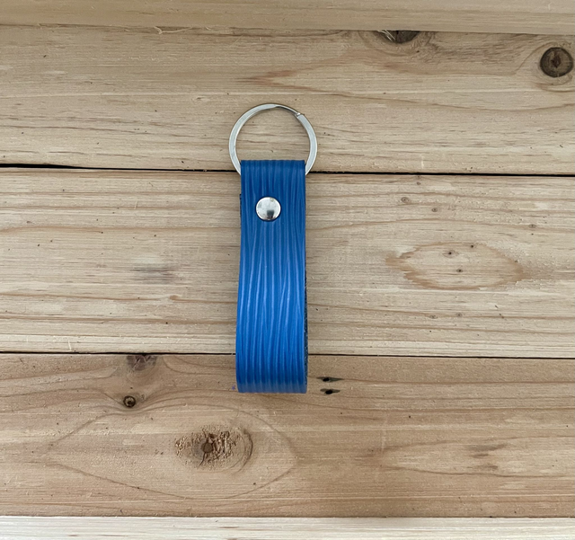 Porte-clefs bleu