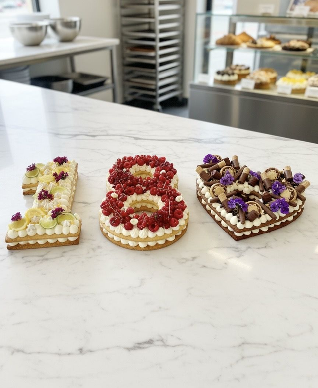 Number cake en 10/12 parts