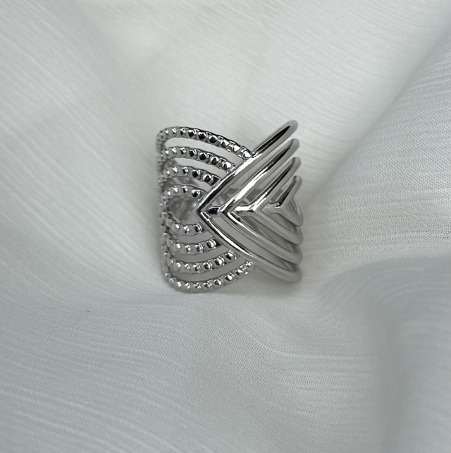 Bague Gloss Argenté 