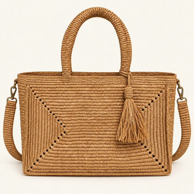 Sac Isalia en raphia de Madagascar