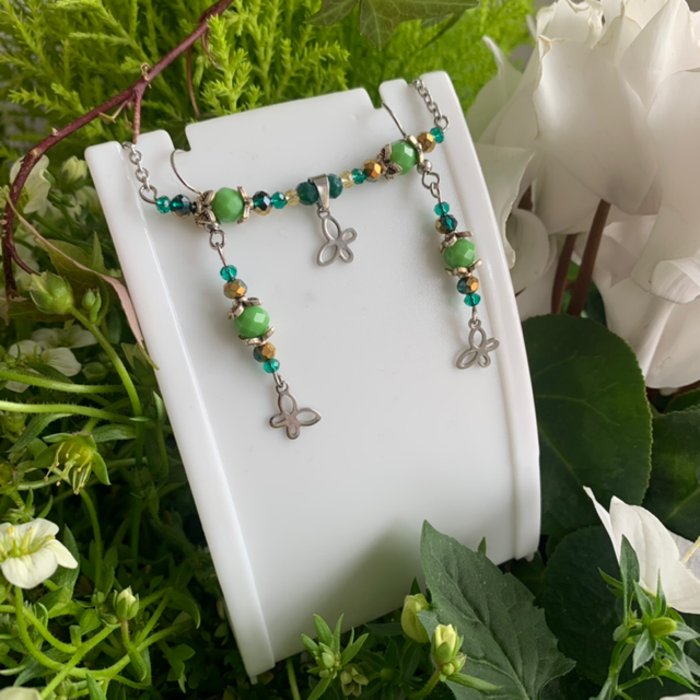 Braderie des Fées - Parure Lore Butterfly Prairie