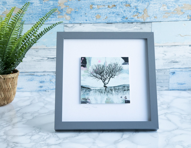 Maraig Tree Mixed Media Original