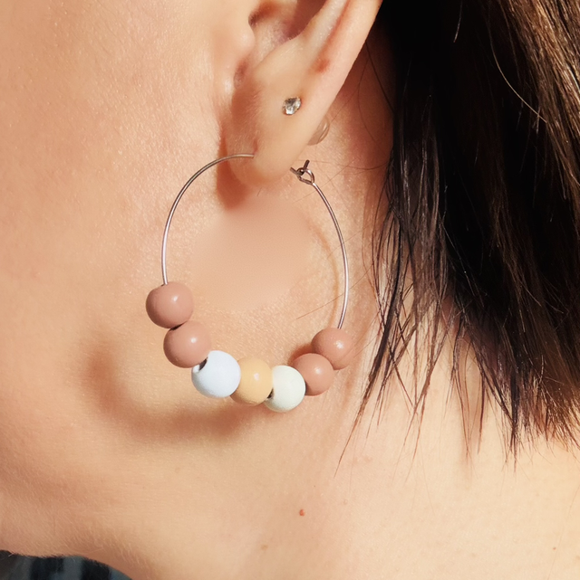 Boucles d’oreilles - NAIA rose