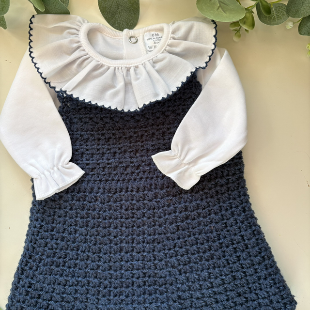 Vestido com body interior 