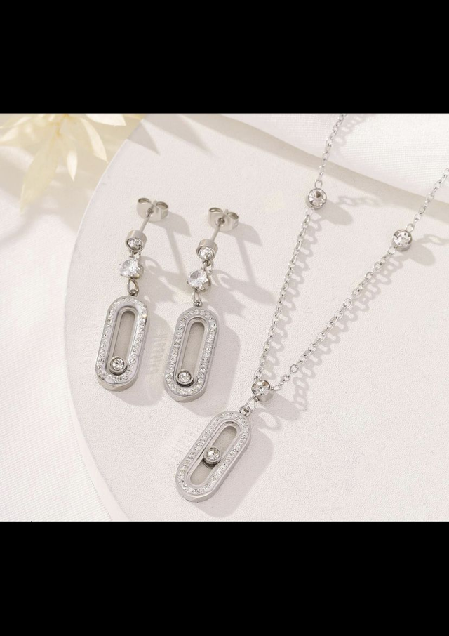 parure argentés tendances 