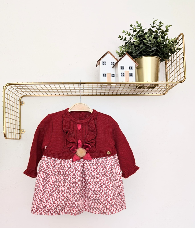 X Robe bordeaux YOEDU T.3M