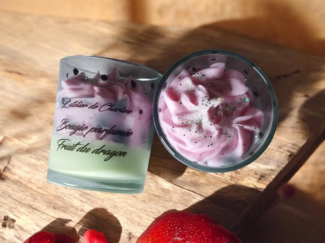 Bougie fruit du dragon 