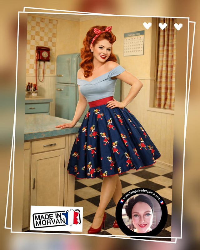 Jupe Modèle Le petit chaperon rouge T42