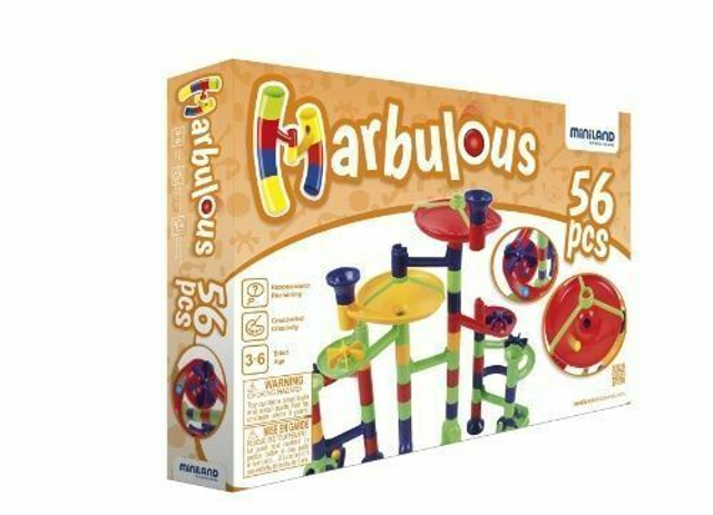MINILAND MARBLE RUN 56 PCS IL GIOCO DELLA PALLINA 