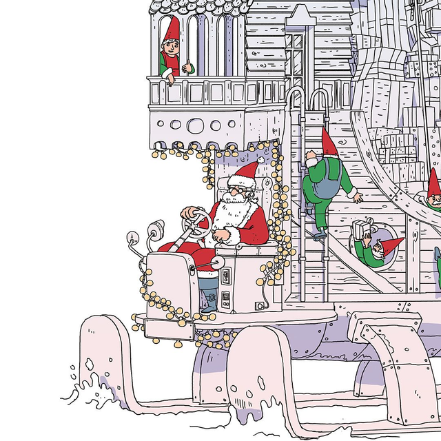 Le Char du Père-Noël