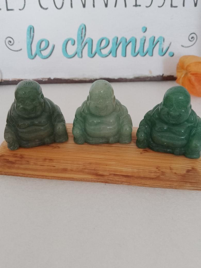 Bouddha en aventurine verte 