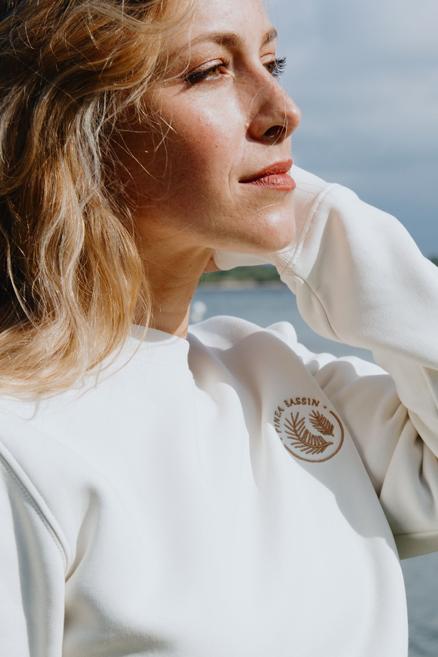 SWEAT-SHIRT IVOIRE