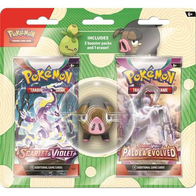 Pokemon TCG: Back to School Eraser Blister (2023) - Smoliv/Lechonk
