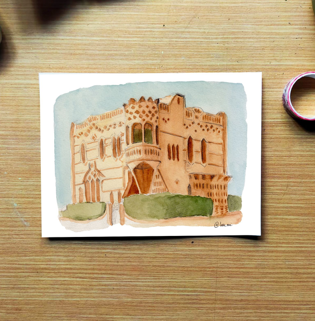 Antiga casa del metge de la Colònia Güell