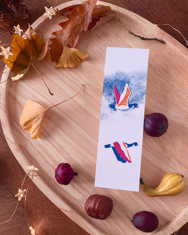 Marque-page, Les oies sauvages