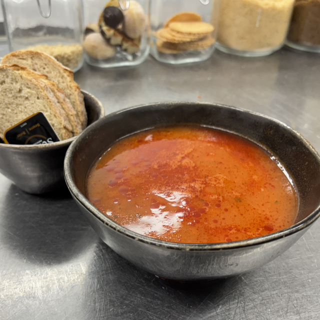 Tomatensoep met balletjes