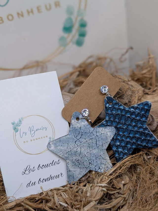 Boucles d'oreilles Asymétrique j004 clips